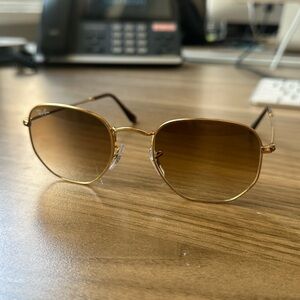 Ray-Ban RB3548N Hexagonal Flat Lenses